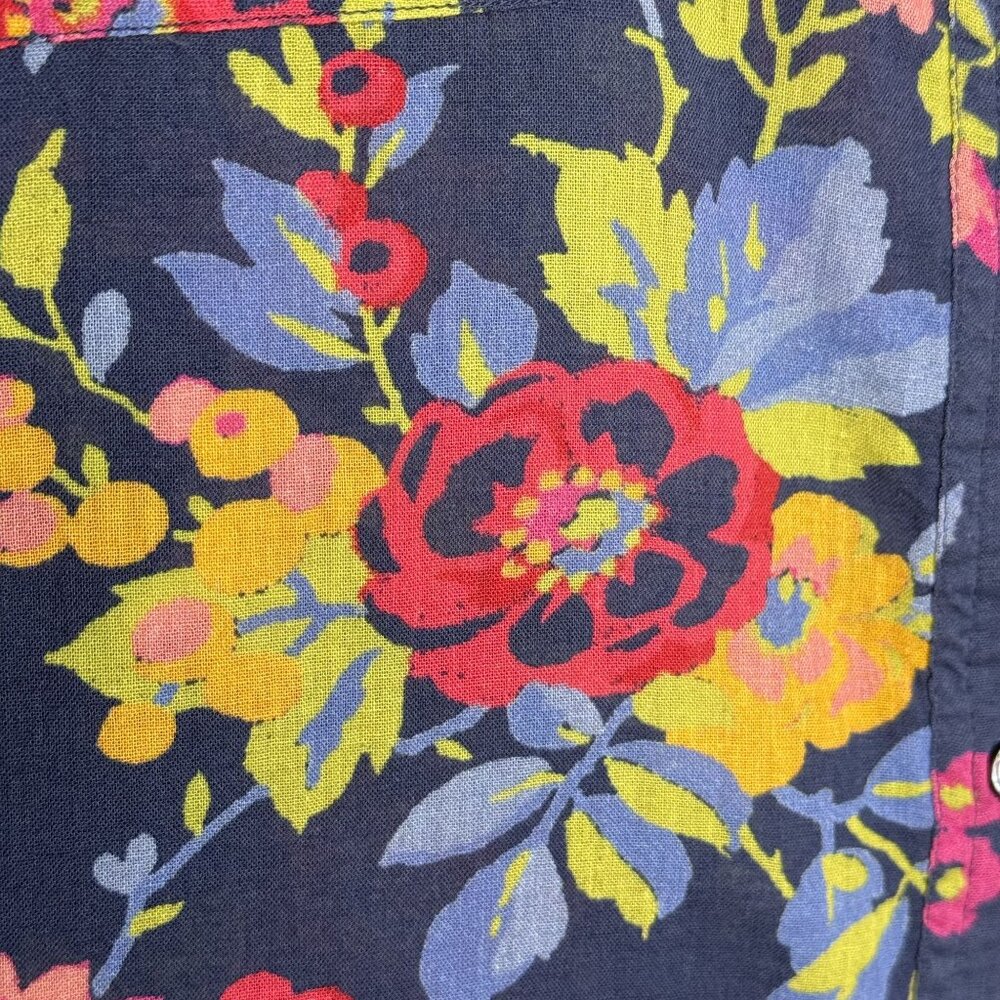 Sundance Floral Button-Up Long Sleeve Shirt, XXL - Picture 8 of 8